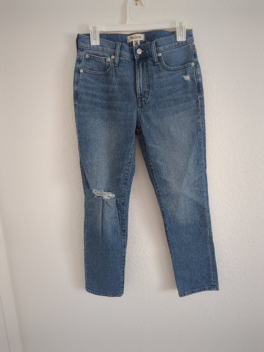 NWT Madewell Midrise Perfect Vintage Jeans Ainsdale Wash 26